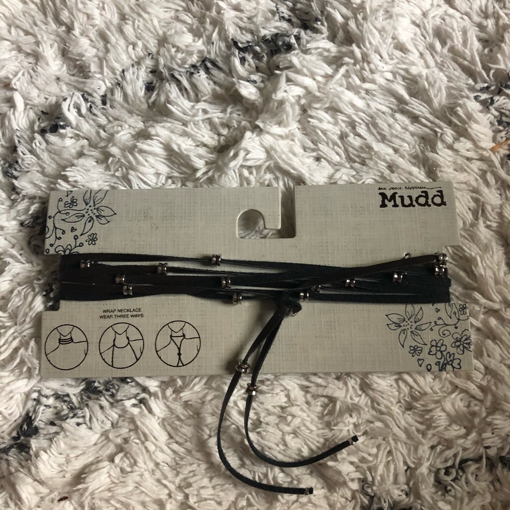 leather beaded necklace